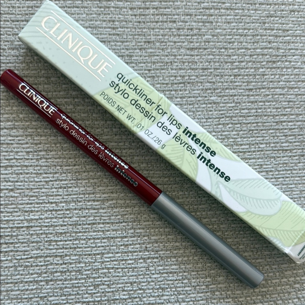 Clinique Skincare Red and Gray Box